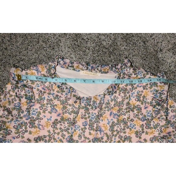 ASMiRAY Women's Maxi Ruffle Tiered Made in Turkey Modest SZ 38 (M) Micro-Floral - Picture 15 of 16